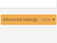 Click 'Advanced settings'